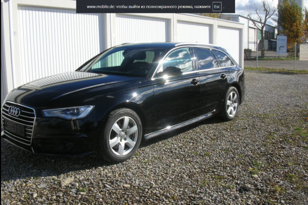 2018 Audi A6 z przebiegiem 244 300 km